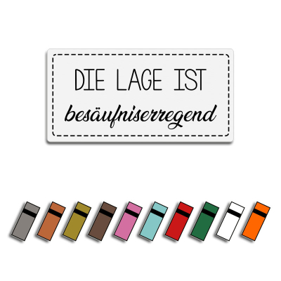 Die Lage ist besäufniserregend